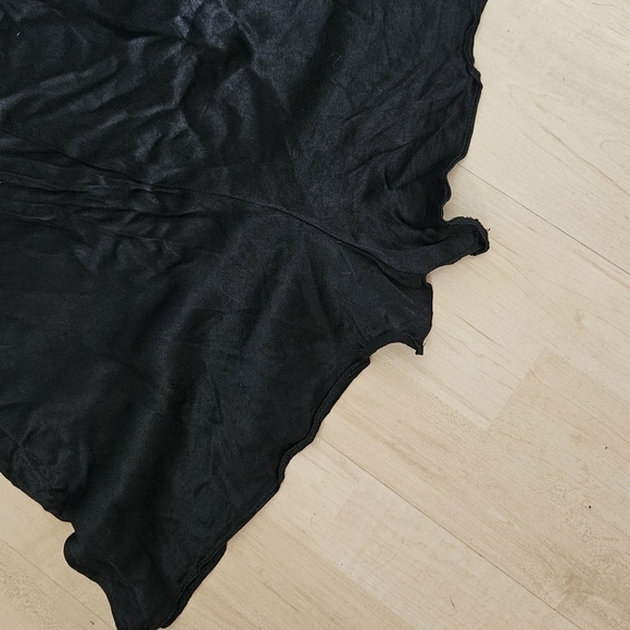 Zara TRF Trafaluc Sleeveless Silky Flowy Black Romper Lace Insert size Small - Picture 6 of 10